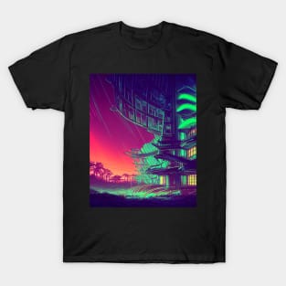 Lighting Sunset Rainforest T-Shirt